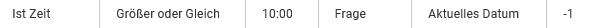 1. Abfragesatz (Beispiel)