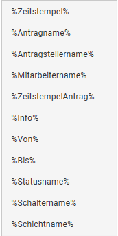 5. Variablen
