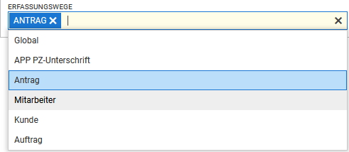 2. Erfassungswege