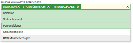 1. Einschränkungstypen