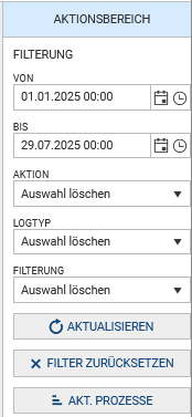 7. Filterungsmöglichkeiten