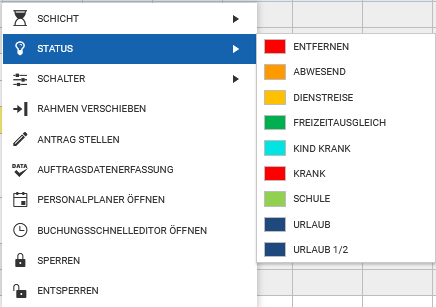 8. Generelle Funktionen im Monatsjournal