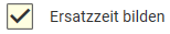 1. Ersatzzeit bilden