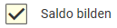 2. Saldo bilden