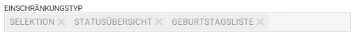 1. Einschränkungstyp