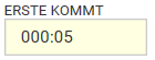 1. Verschiebung erste Kommt